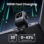 UGREEN Uno 100W GaN Charger Robot Design QC4.0 3.0 PPS PD 3.0 Fast Charger for iPhone 17 16 15 Pro Macbook Air Laptops Tablets - Image 2