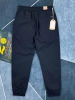 2025 Summer New American Retro Thin Quick-drying Elastic Waist Cargo Pants Men's Outdoor Straight Ankle Banded Casual Trousers