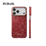 [Christmas Limited Edition] PITAKA for IPhone 17 Promax Phone Case Kevlar Magnetic Camera Button Carbon Fiber Protective Case - Image 2