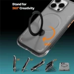 Ostand Q3 Air Series for IPhone 17 Air 16 Pro Max Magnetic Case Kickstand TPU PC Phone Back Cover - Image 2