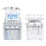 Hydrogen Oxygen Facial Machine With Beauty Salon Trolley Cart RF Lifting Tightening Blackhead Removal Facial Spa Rejuvenation - Image 2