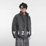 American Heavyweight Men's Down Jacket With 90% White Duck Down 2025 Winter New Trendy Warm Coat Jacket