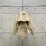 2025 Women's Winter Jacket Bodysuit Belt High-Waisted Women's Trench Coat y2k New High-Quality Versatile Outerwear bra - Image 2