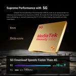 NEW Fossibot F112 PRO 5G Rugged Smartphone 6.88" HD+ 7150mAh RAM & ROM 24G(8+16)+256G Mobile Phone Android 14 50MP Cell Phone - Image 2