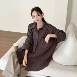 SuperAen Korean Style 2026 Autumn and Winter New Loose Jackets for Women Single Breasted Casual Coats - Image 2