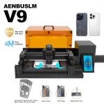 Fifth generation V9 10W Laser Machine for iPhone 8-17 Series Back Glass&Camera Lens Repair,w/Housing Phone Repair Set,Air Filter