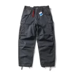 Thick Wash Cotton Trousers Men Japanese Korea Streetwear Fashion Cityboy Loose Casual Wide Leg Track Baggy Pant Man Cargo Pants - Image 2