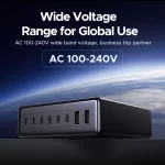 UGREEN 200W GaN Charger 8 in 1 Desktop Laptop Fast Charging Stand For iPhone 17 16 15 Pro Max Macbook Air Xiaomi Samsung Tablets - Image 6