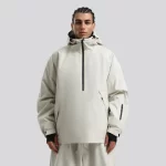 New Loose Windproof Waterproof Thermal Hooded Ski Jacket Male Female Outdoor Sport Breathable Skiing Clothes Winter Snow Wear - Image 3