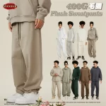 ZODF New Men Heavy Weight 440gsm Solid Sweatpants Unisex Loose Basic Casual Comfortable Sport Pants Joggers Streetwears HY0628 - Image 2