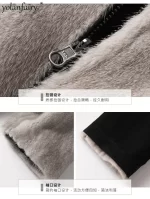 YOLANFAIRY Whole Mink Real Fur Coat Men Reversible Hooded Fur Jackets Short Fur Parkas Winter Jacket Casaco De Pele Masculino - Image 6