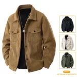 Corduroy Jacket for Men Winter Fashion Versatile Casual American Workwear Jacket Youthful Stylish Men's Clothing - Image 2