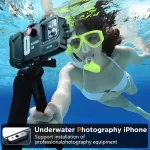 IPX8 30M Underwater Waterproof Case for iPhone 16 15 14 13 12 11 XS XR Samsung S24 Ultra S23 S22 Note20 10 Bluetooth Diving Case - Image 2