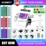 6/9IN1 Ultrasonic Cavitation Machine Vacuum Lifting Facial Anti-wrinkle Anti-cellulite Body Slimming Machine 40K Beauty Device