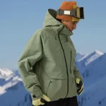 GSOU SNOW Multiple zippers ski hoodies women warm windproof snowboard jacket loose Breathable winter tops montane sport clothes - Image 2