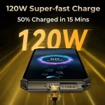 Oukitel WP30 Pro Global Version 5G Rugged Smartphone Android 13 120W 6.78 Inch FHD+ 12GB+512GB 108MP 11000mAh Cell Phone NFC - Image 2