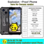Explosion proof RunGee C6 Rugged Smartphone 5.93" HD 4G/6G+128G/256G 6300 mAh Android 14 Octa Core