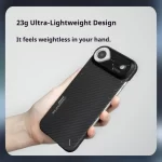 AULUMU A17AFAir IPhone17air Phone Case Kevlar Carbon Fiber Material Ultra-thin/light Naked MagSafe Magnetic All Inclusive Case - Image 2