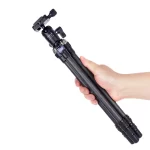 AOKA CMP163CL 578g Max Loading 2.5kgs Professional Fashional Outdoor Travel Lightweight Mini Carbon Fiber Tripod for Camera - Image 2