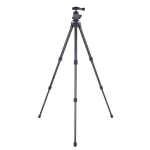 AOKA CMP163CL 578g Max Loading 2.5kgs Professional Fashional Outdoor Travel Lightweight Mini Carbon Fiber Tripod for Camera - Image 4