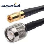 Superbat Truck/Home Commercial/Boats Marine Satellite Radio Antenna Replacement Cable SMB Receiver Connection for Sirius XM