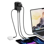 Multifunctional Charger Universal 65w Fast All-in-one Gan Travel Adapter Cell Phone Type C Charger - Image 3