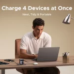 UGREEN 100W GaN Charger With Retractable USB C Cable UFCS PPS PD Fast Charger For Laptop Macbook Pro iPad Tablet iPhone Samsung - Image 4