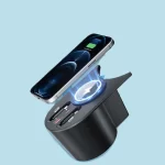 Wireless Charger Magnetic For Audi A3 wire wireless super Fast Charging dock 135W plug & play Mobile Phone USB Type-C Charging - Image 4