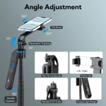 Selfie Stick Gimbal Stabilizer For Smartphone With Bluetooth Remote Intelligent AI Follow-Up Anti Shake Pan Tilt Tripod - Image 5