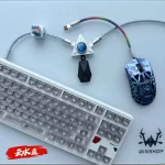 Winshop Cable 8K Magnetic Switch Keyboard Data Cable Separable 1 To 2 Type-C USB Port Desktop Computer Gaming Keyboard Wire - Image 2