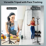 Selfie Stick Gimbal Stabilizer For Smartphone With Bluetooth Remote Intelligent AI Follow-Up Anti Shake Pan Tilt Tripod - Image 2