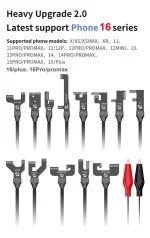 Mechanic Power Pro Max 2.0 Boot Cable Power Supply Test Cable for iPhone X 11 12 13 14 15 16 Pro Max Motherboards Repair Tools - Image 2