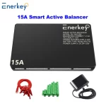 Enerkey 15A Smart Active Balancer 2S~24S Lifepo4 / Lipo/ LTO Battery Energy equalization connectivity APP with CAN Port
