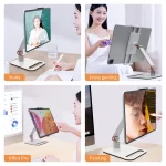 Adjustable Foldable Rotating Video Hand Holders Tablet Pc Stands Metal Stand Holder Mobile Stand Phone Holder for Table