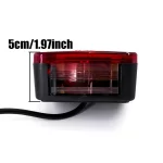 1 Set 12V Trailer Lightboard Taillight 10m Cable 7 Pin Brake Stop License Number Plate & Reflector Turn signal & Warning light - Image 2