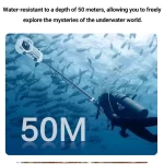 For Insta360 X5 Invisible Dive Case Pro 50m Premium Waterproof Housing Underwater Shell for Insta 360 X5 Accessories ﻿ - Image 4