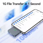 JEYI Portable External SSD 256GB/512GB/1TB - 10Gbps Type-C All-Metal Case with Magnetic Cover 4K Video Ready for Switch/Phone/PC - Image 2