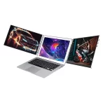 Gaming Laptops Triple Screen Laptop 14 Inch 1920*1200 Resolution Laptop Screen Extender for Game Teaching Design Office