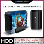 Ultra-Fast 200MB/s USB3.0 External Hard Drive for PC/Mac/Android/iOS - Portable HDD with Gaming Storage & Auto Backup Plug&Play - Image 2