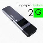 2G Fingerprint Encryption Solid State USB Flash Drive1TB/2TB Protection Data Privacy Usb флешка Pendrive