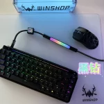 Wins 8K Keyboard Cable Esports Magnetic Mechanical Keyboard Aviator Cable USB A To TYPE-C 1.5m Handmade Teclado Data Cable - Image 2