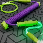 WAYiCable Aviation Plug-in Cable RGB Light Magnetic Axis Keyboard Data Cable Vertical Illuminated Esports Keyboard Cable - Image 6