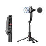 For Foldable for Selfie Stick Magnetic Stand Portable Desktop Phone Holder Live Streaming Tripod Compact Fold NCC - Image 4