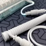 WAYiCable Aviation Plug-in Cable RGB Light Magnetic Axis Keyboard Data Cable Vertical Illuminated Esports Keyboard Cable - Image 3