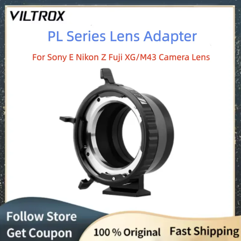kf-Sab4e20f5a5254a0fa6c4eacef42ef827H VILTROX PL Series Lens Adapter Transfer For Sony E Nikon Z Fuji X G Panasonic Olympus M43 Camera Lens - Image 1