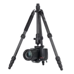 AOKA KN225C Max Loading 11kgs Reflexed Lightweight Compact Travel Camera Carbon Fiber Professional Tripod - Image 2