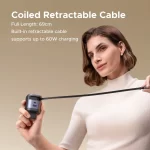 UGREEN 65W GaN Charger With Retractable USB C Cable PD Fast Charger For iPhone 16 15 Pro Samsung Xiaomi Laptop Macbook Tablet - Image 3