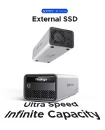 ORICO FlashGo RAID External SSD FG02/FG04 – Up to 16TB USB-C High-Speed Portable Solid State Drive 3200MB/s RAID0/1/5 Metal Body - Image 2