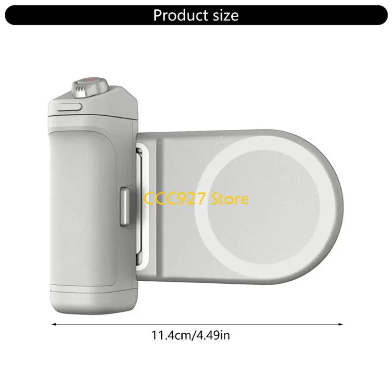 kf-Sc012bd1bc87d4e9198f36578ed9f9e09M B03F Ergonomic Photo Grip Handle Wireless Remote Shutter And Charging Enhances Stability And Convenience - Image 1