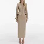 2025 Winter Women's Fitted Dress, Elastic, Diamond Ruffles, Corset, Elegant Ladies' Dress, Y2K New, High-Quality Party Dress bra